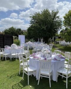 Art de la table pour mariage et réception en Seine-et-Marne 77