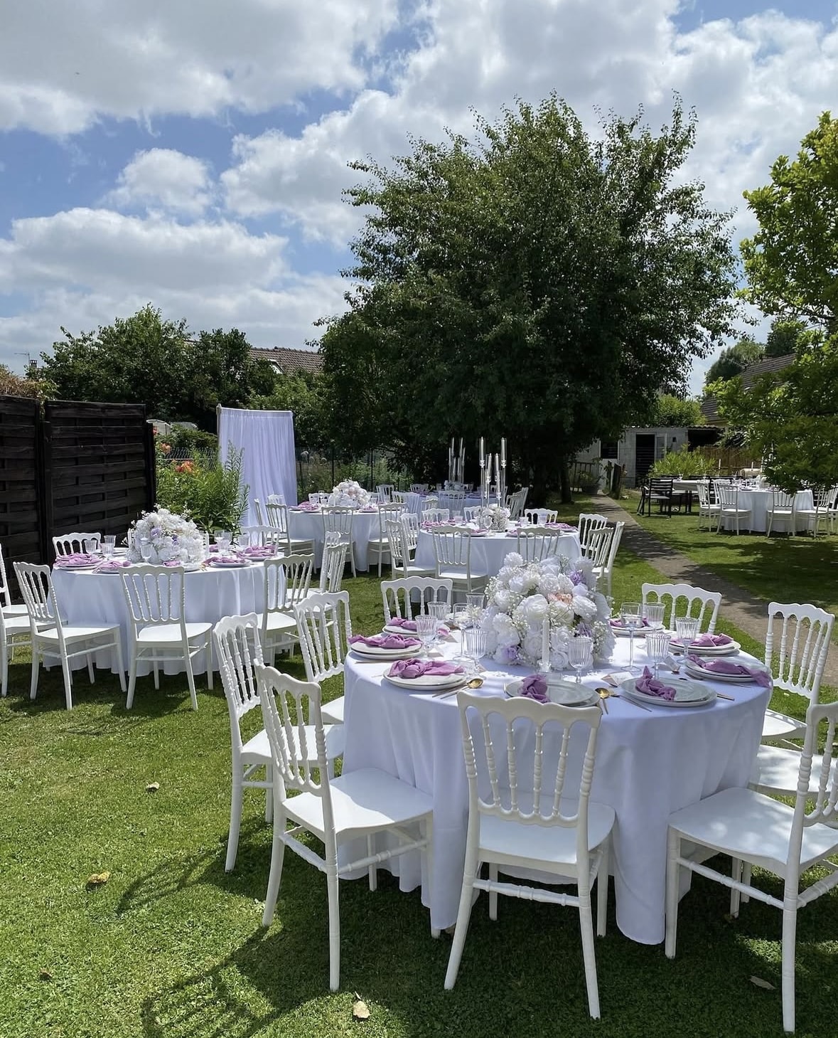 Art de la table pour mariage et réception en Seine-et-Marne 77